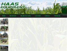 Tablet Screenshot of haasequipment.net